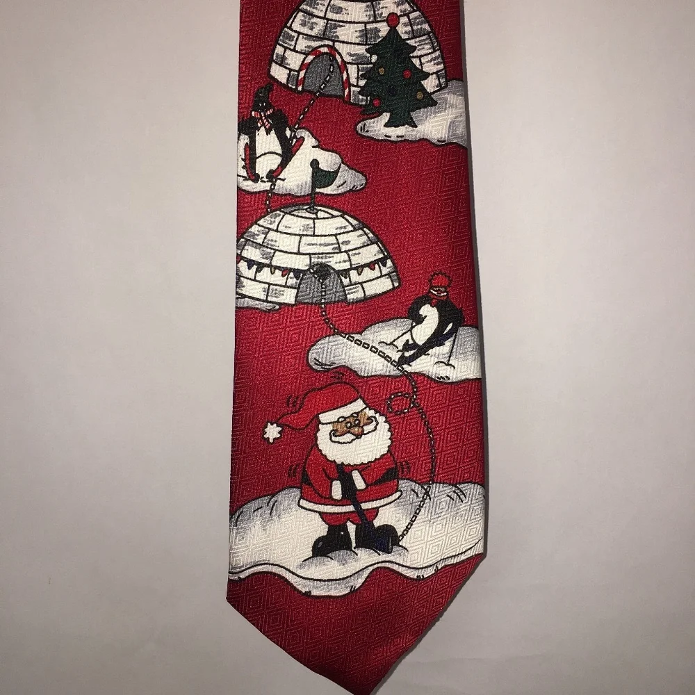 Vintage Hallmark Christmas Collection  Character ‎ Tie